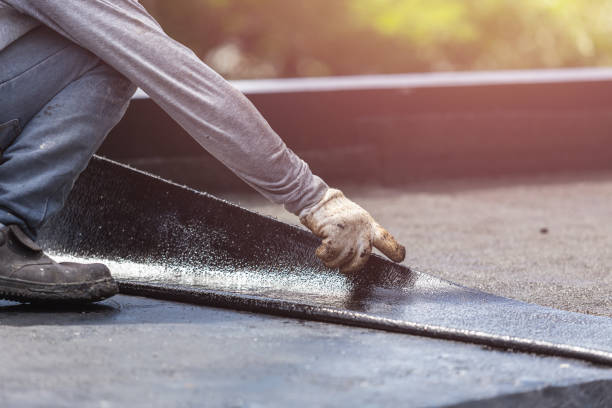 Professional Waterproofing technician working in Gates Mills, OH